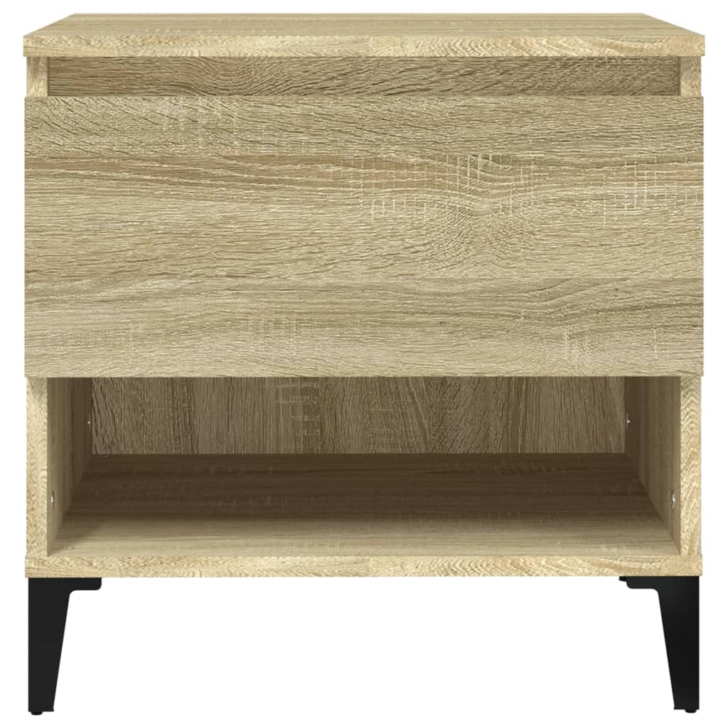 Beistelltisch Weiß 50x46x50 cm Holzwerkstoff