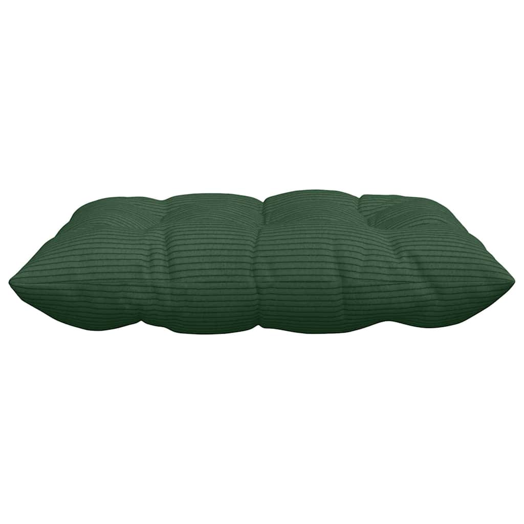 Sitzkissen 4 pcs Hellgrau 40 x 40 x 6 cm Cordstoff