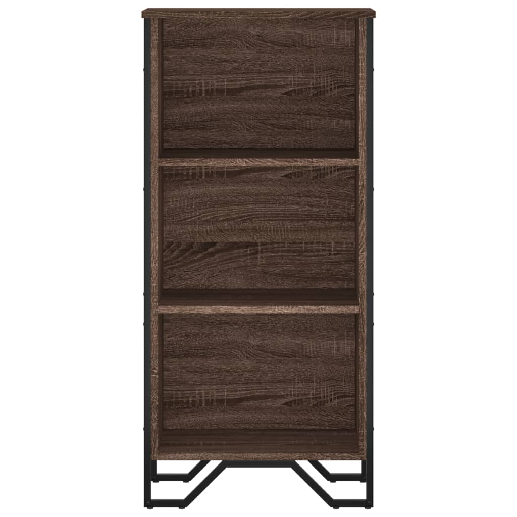 Bücherregal Schwarz 80x31x169 cm Holzwerkstoff