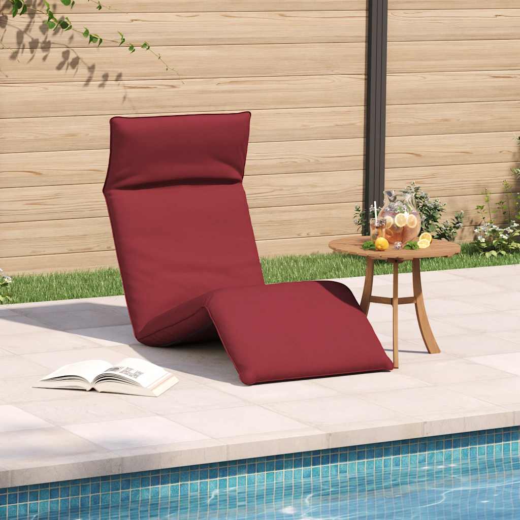 Sonnenliege Klappbar Anthrazit 175x54x8,5 cm Oxford-Gewebe