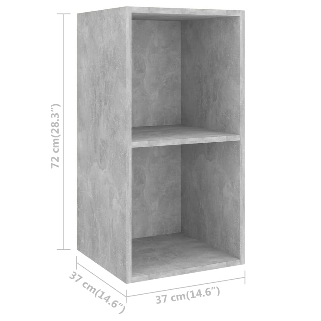 4-tlg. TV-Schrank-Set Weiß Holzwerkstoff