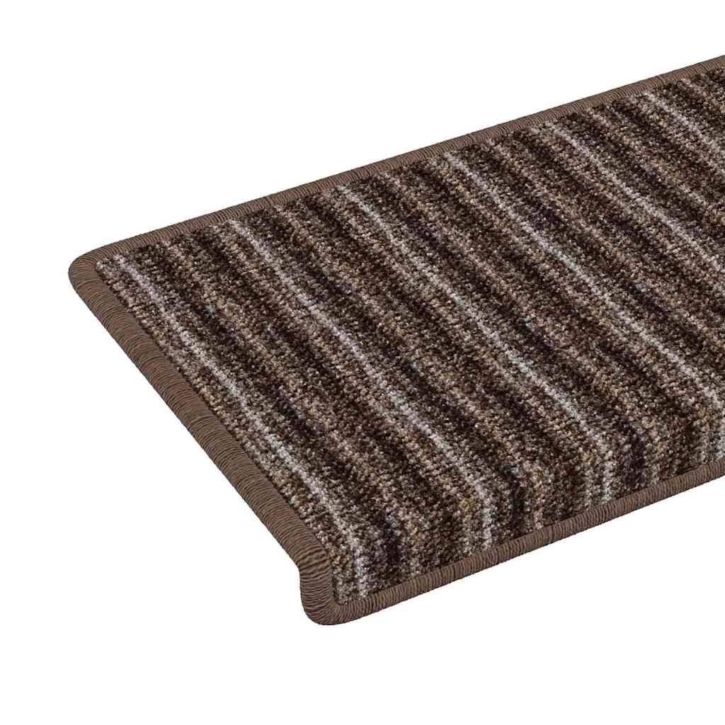 Selbstklebende Treppenschoner 15 pcs Anthrazit 65 x 21 x 4 cm