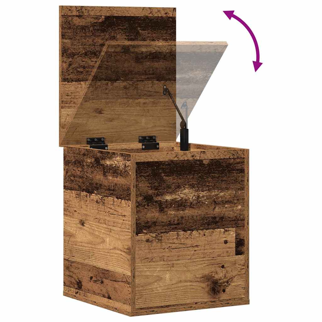 Aufbewahrungstruhe Weiß 84x42x46 cm Holzwerkstoff