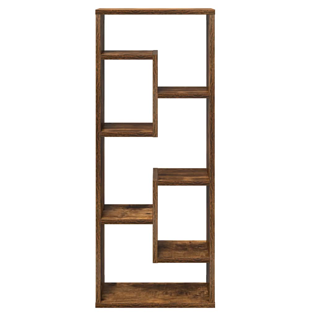 Wandregal Weiß 36x16x90 cm Holzwerkstoff