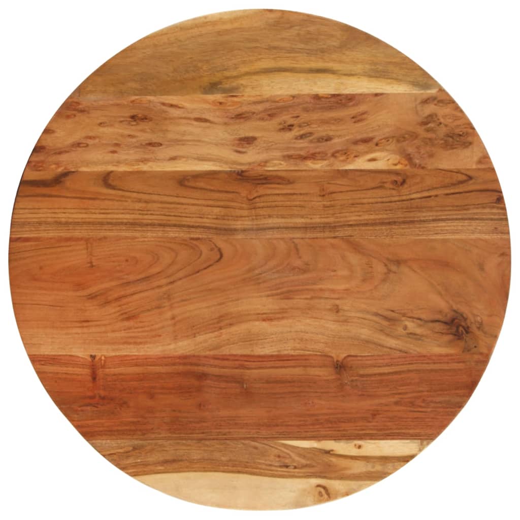 Beistelltisch 60×(46-63) cm Massivholz Mango und Gusseisen