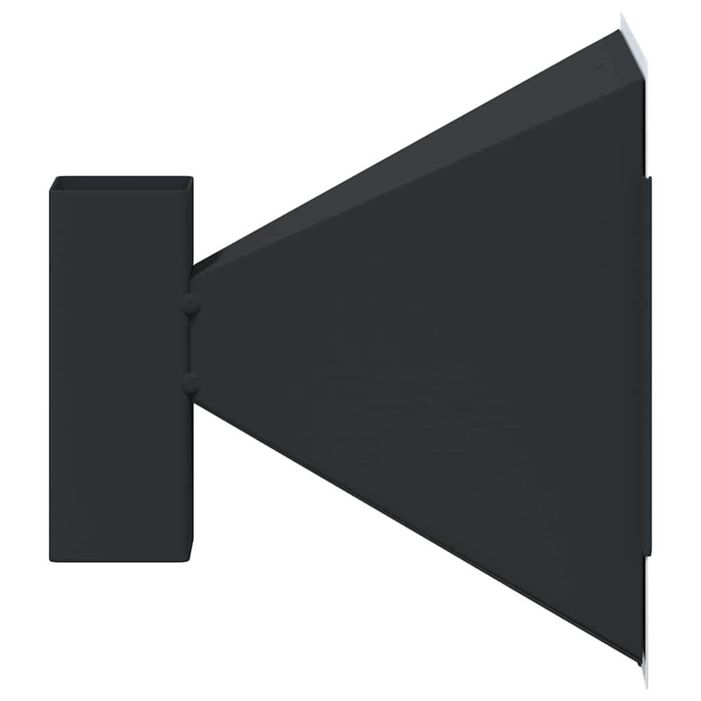 Kugelfang Schwarz 17,5 x 17,5 x 17 cm Stahl