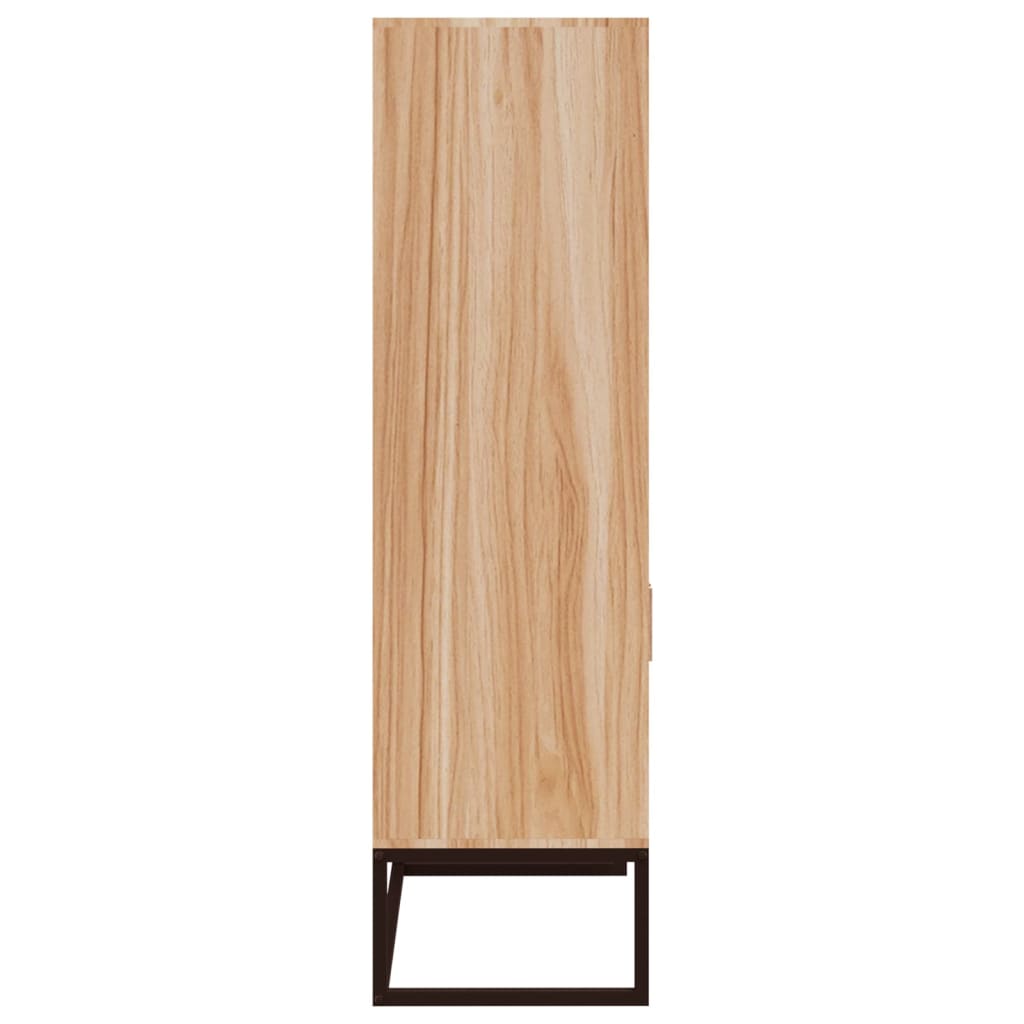 Highboard Weiß 60x35x125 cm Holzwerkstoff