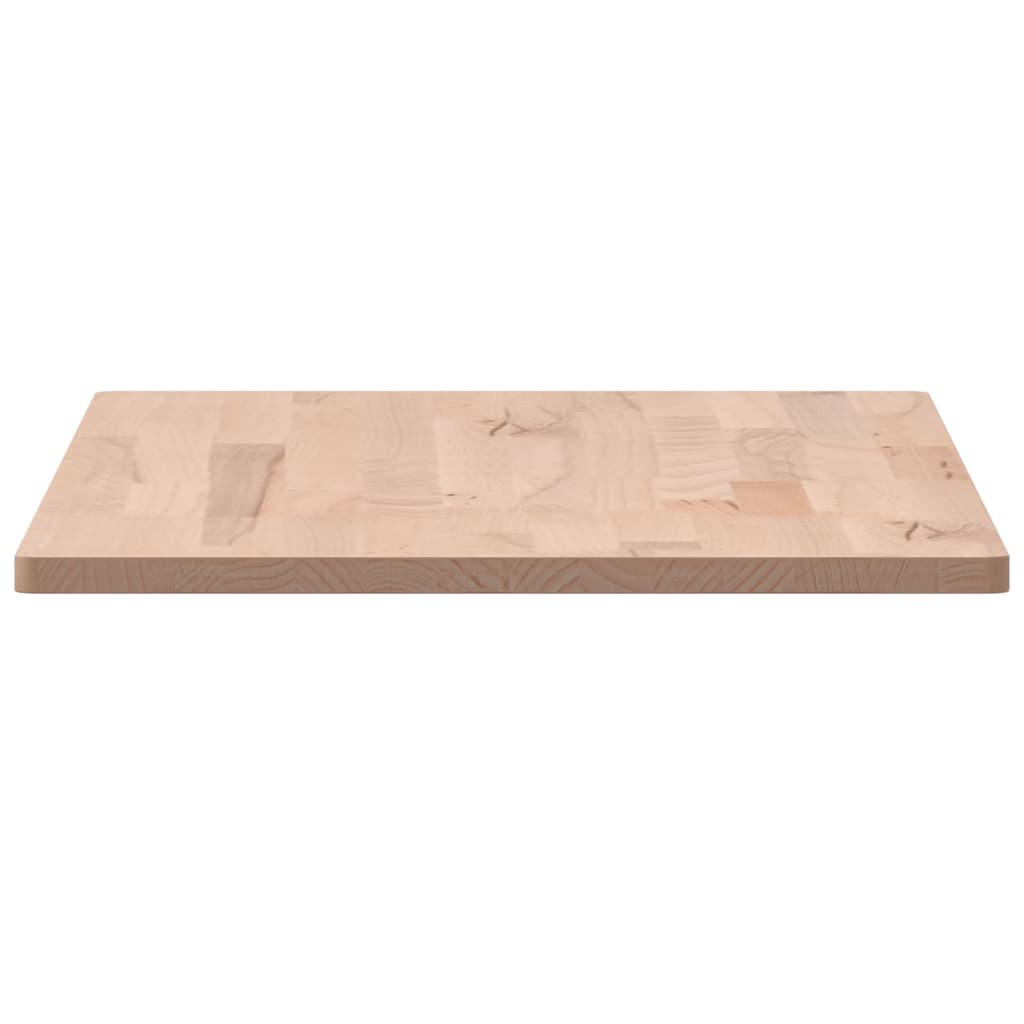 Tischplatte 80x40x1,5 cm Rechteckig Massivholz Buche
