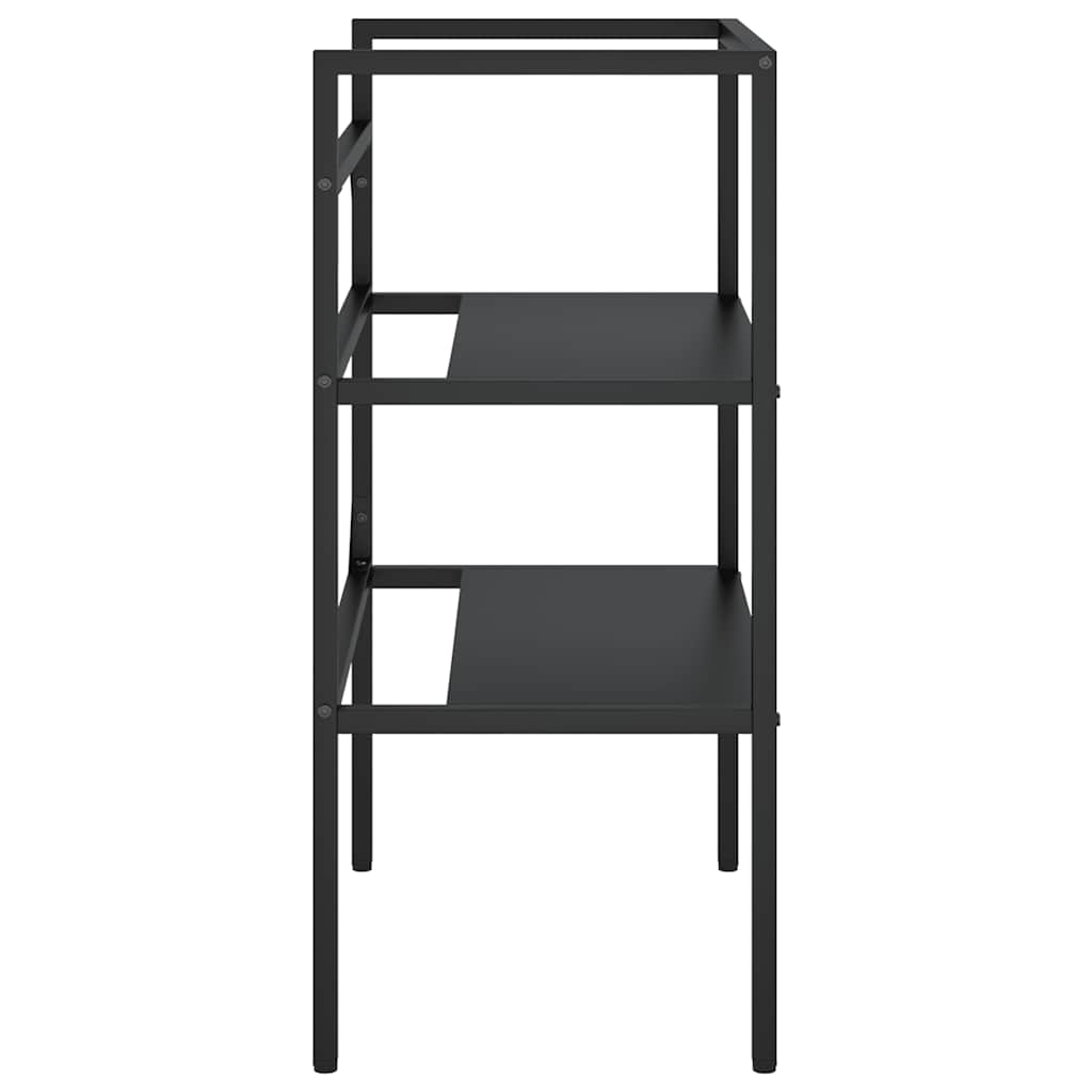 Badezimmer Waschtischgestell Weiß 40x38x83 cm Eisen