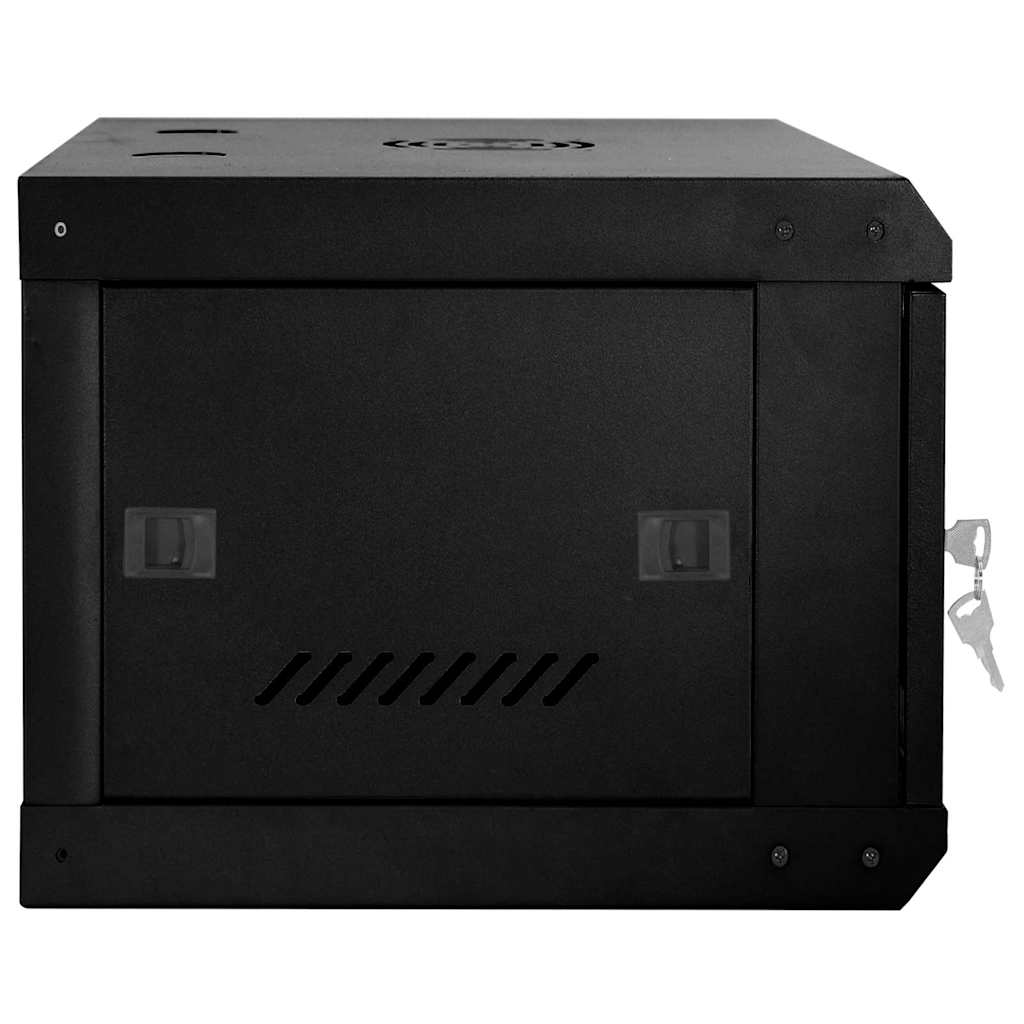 Netzwerkschrank mit Speicher Grau 60 x 45 x 28 cm Stahl