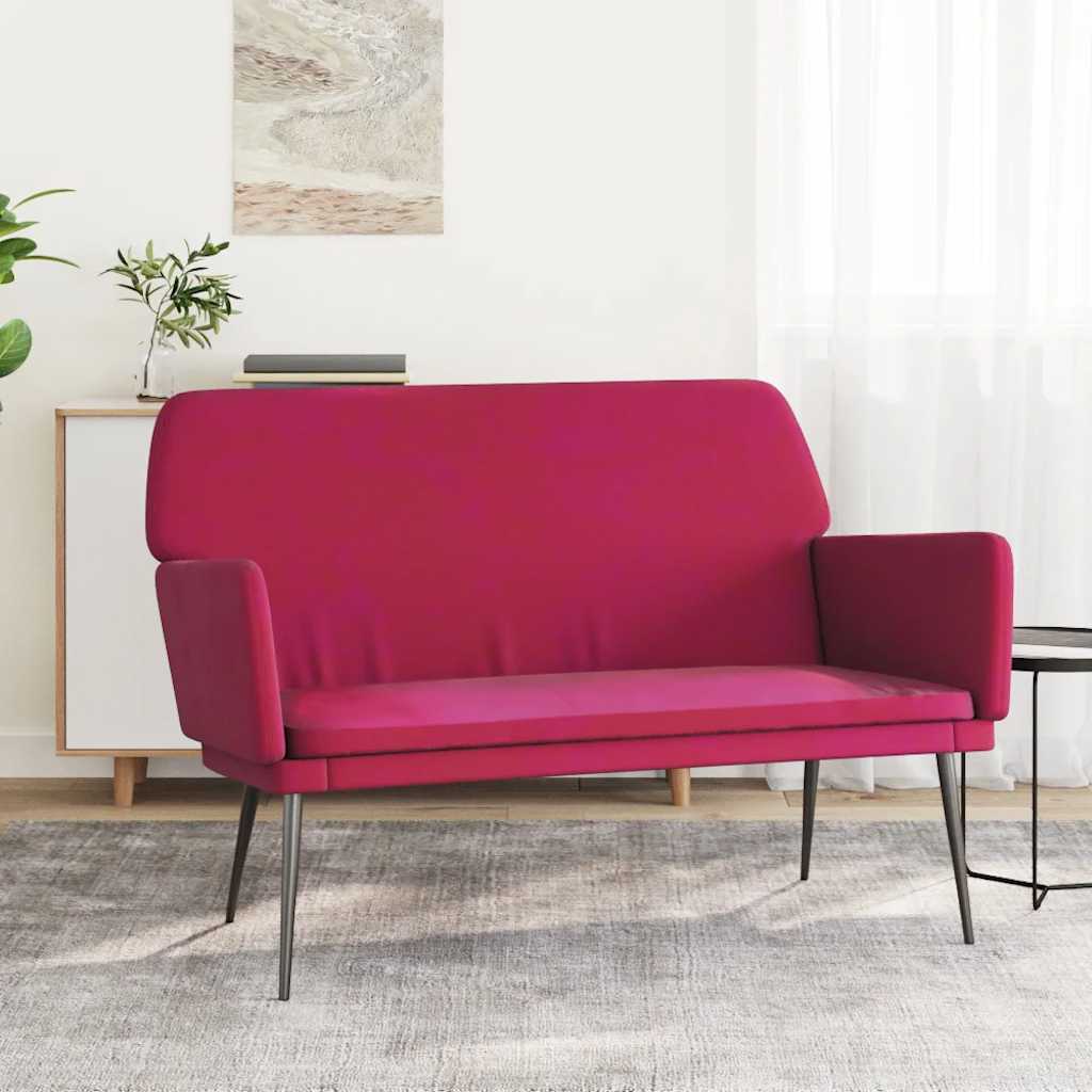 Sitzbank Dunkelgrün 108x79x79 cm Samt