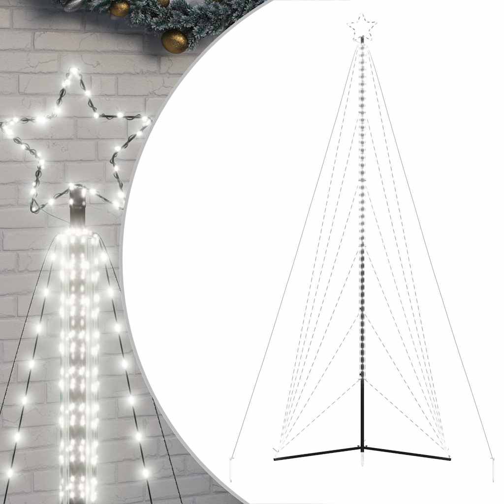 LED Weihnachtsbaum 363 LEDs Warmweiß 182 cm