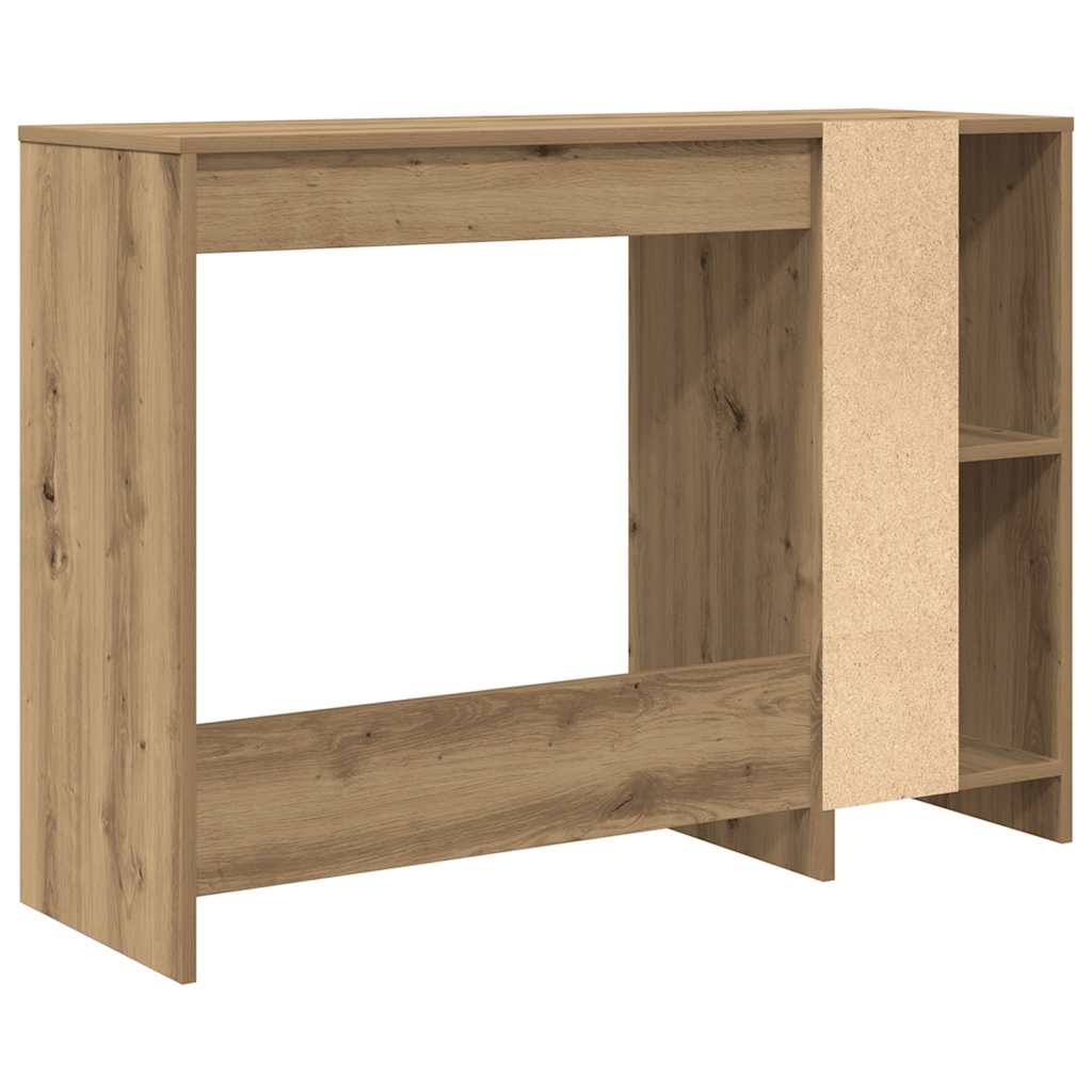 Computertisch Weiß 102,5x35x75 cm Holzwerkstoff