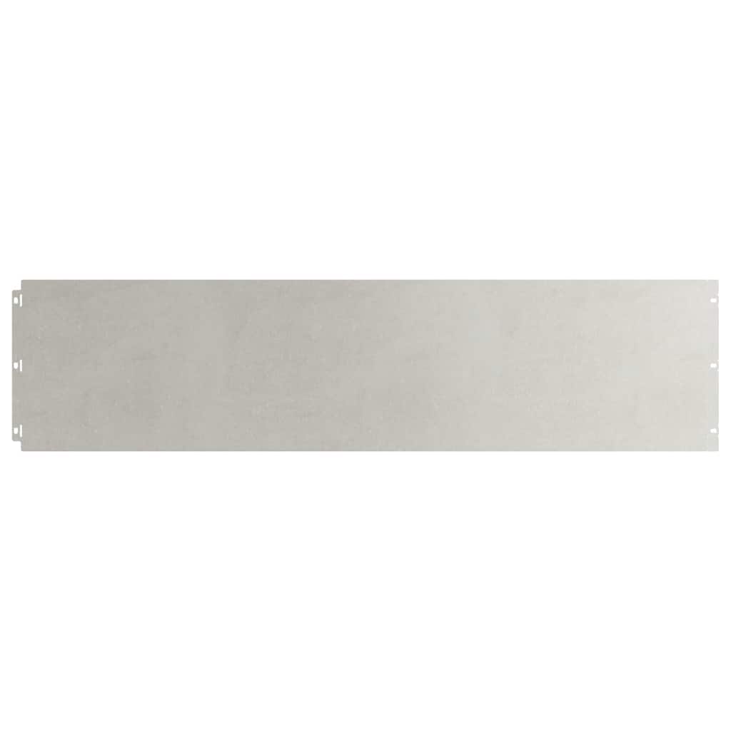 Raseneinfassung 10 pcs 10 x 103 cm Wetterfeststahl Rostig