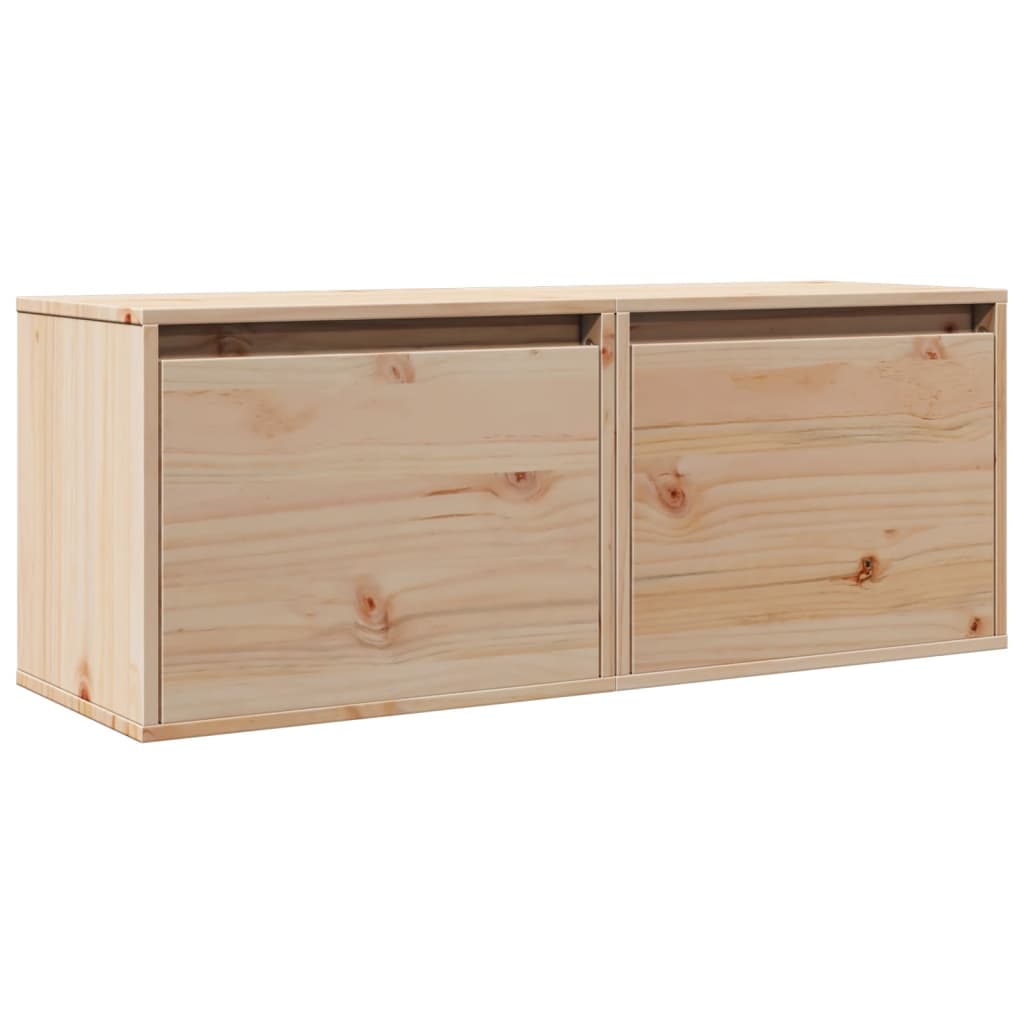 Wandschrank 45x30x35 cm Massivholz Kiefer