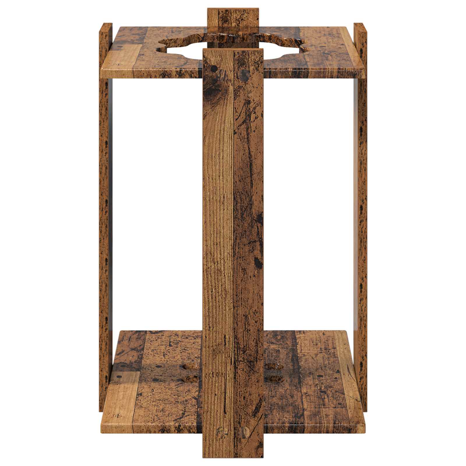 Billardqueue-Ständer Holzwerkstoff 42 x 43 x 60 cm Weiß
