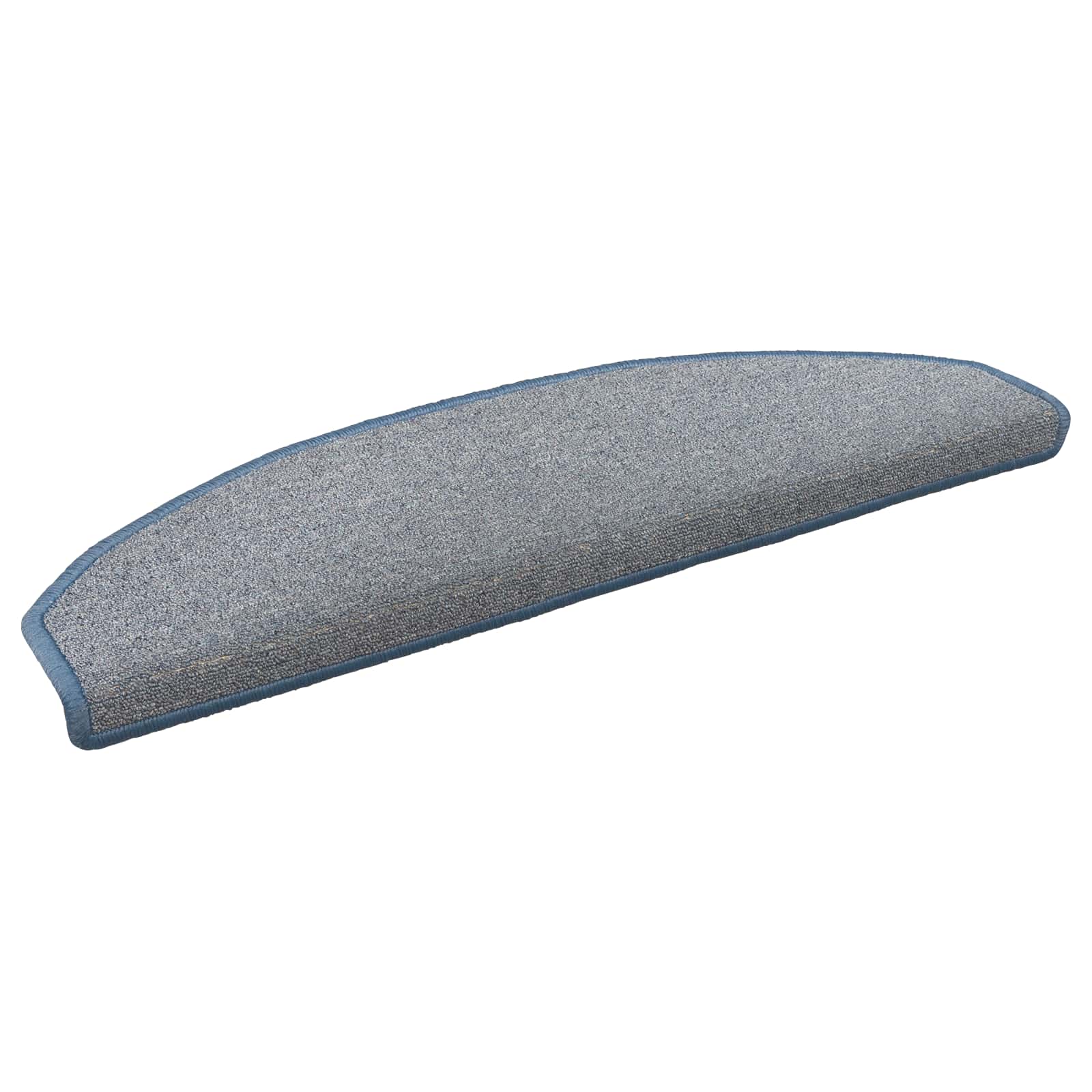 Stufenmatten 15 Stk. 56x17x3 cm Anthrazit Halbrund