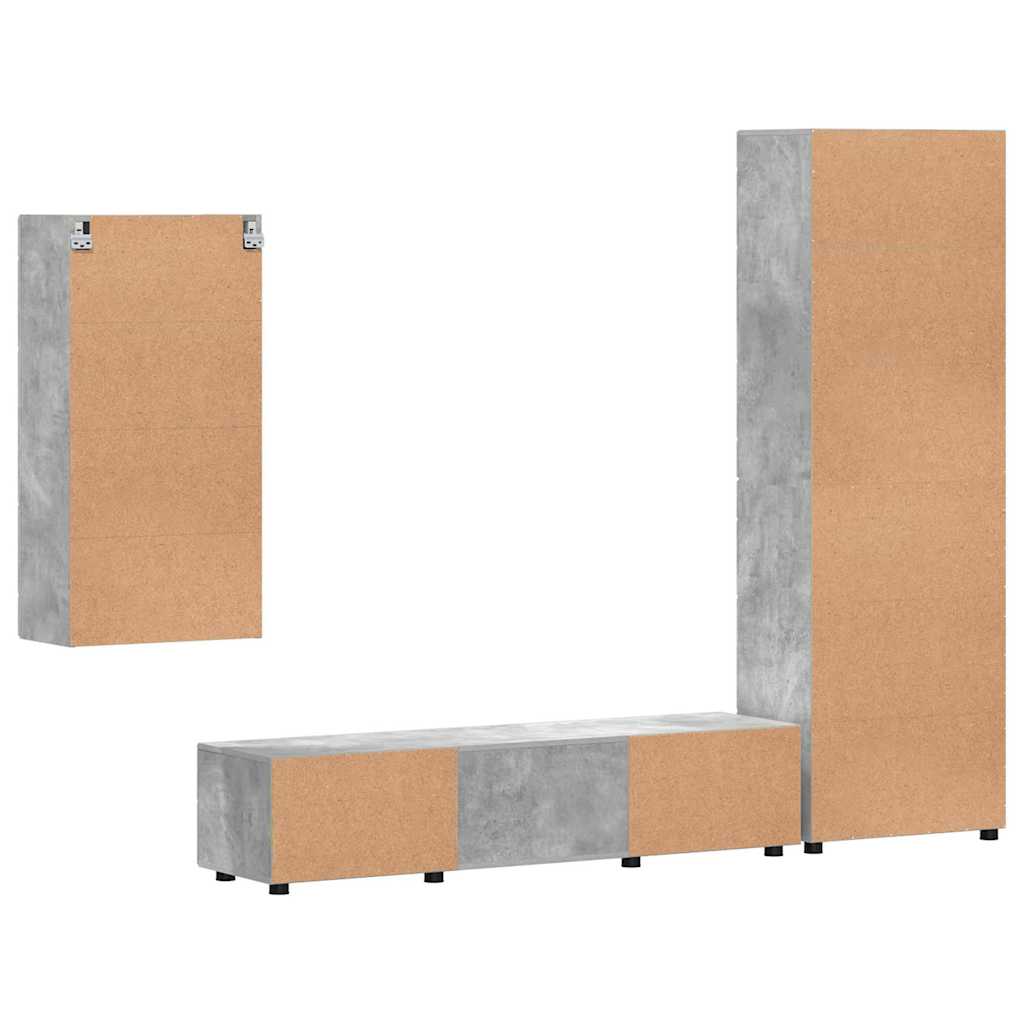 Highboard mit Regal FLORIN Weiß 60 x 35 x 182 cm Holzwerkstoff