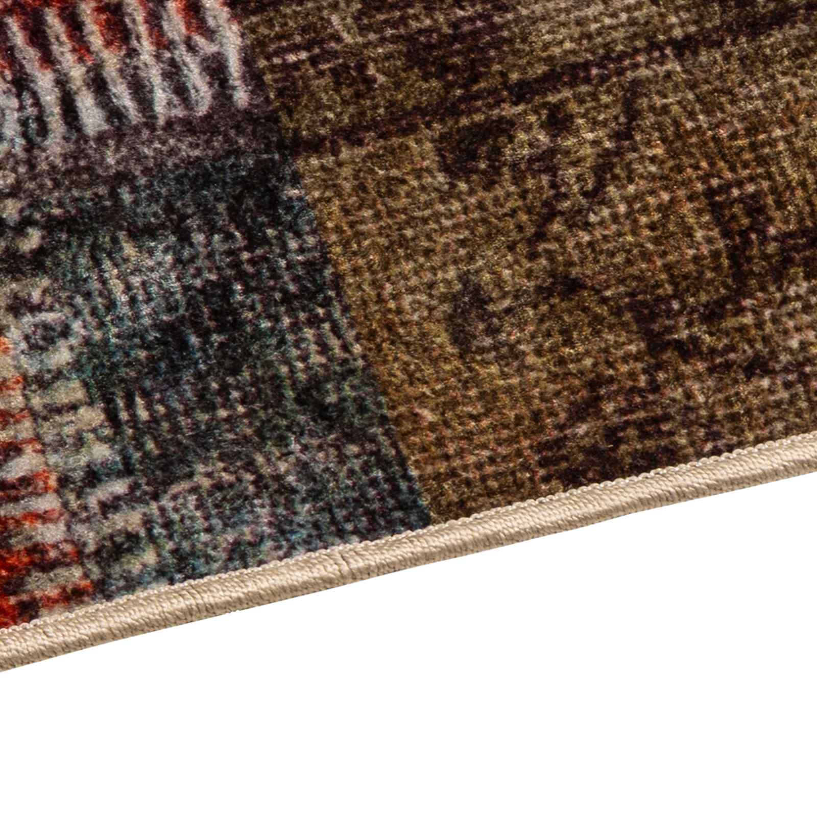 Teppich Waschbar Mehrfarbig 160x230 cm