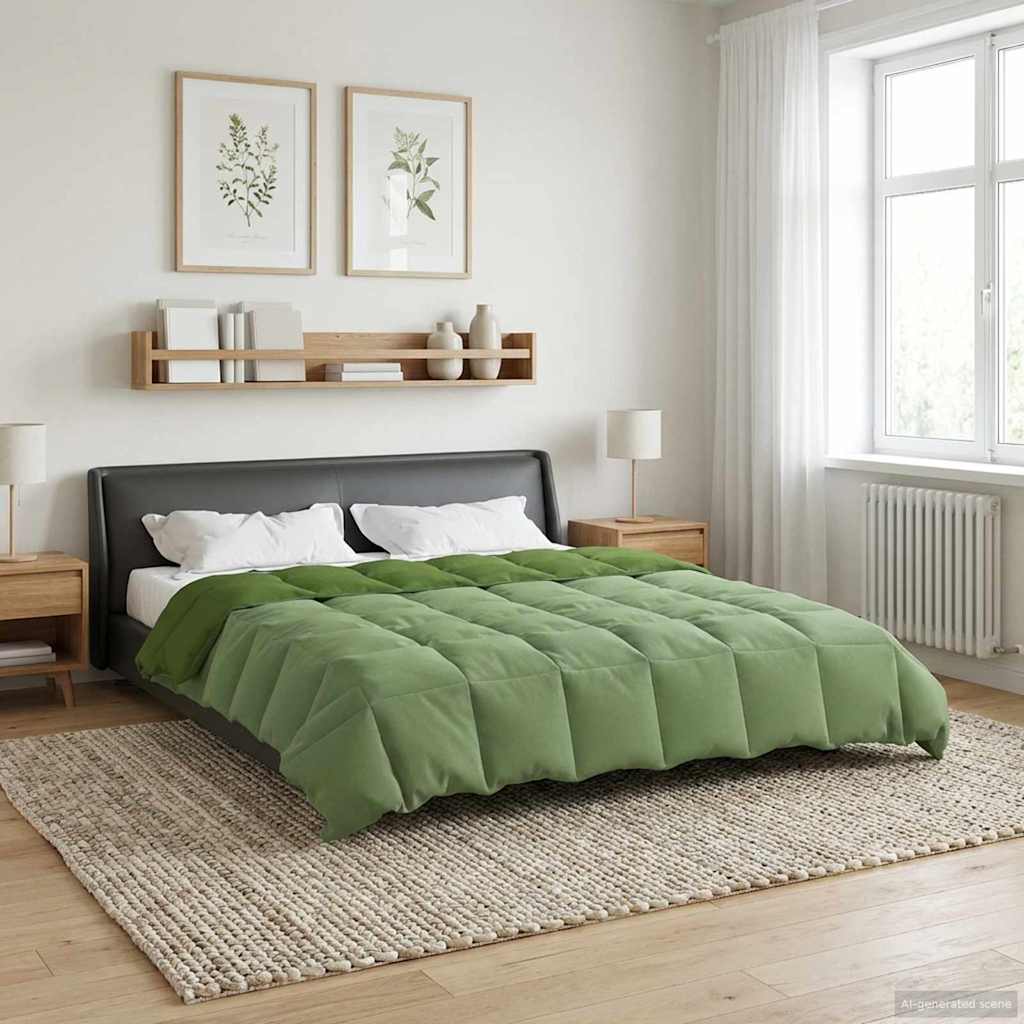 Sommerdecke Gesteppt Anthrazit 135 x 200 cm Mikrofaser