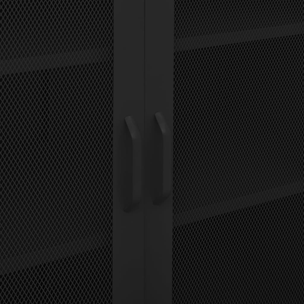 Lagerschrank Olivgrün 80x35x101,5 cm Stahl