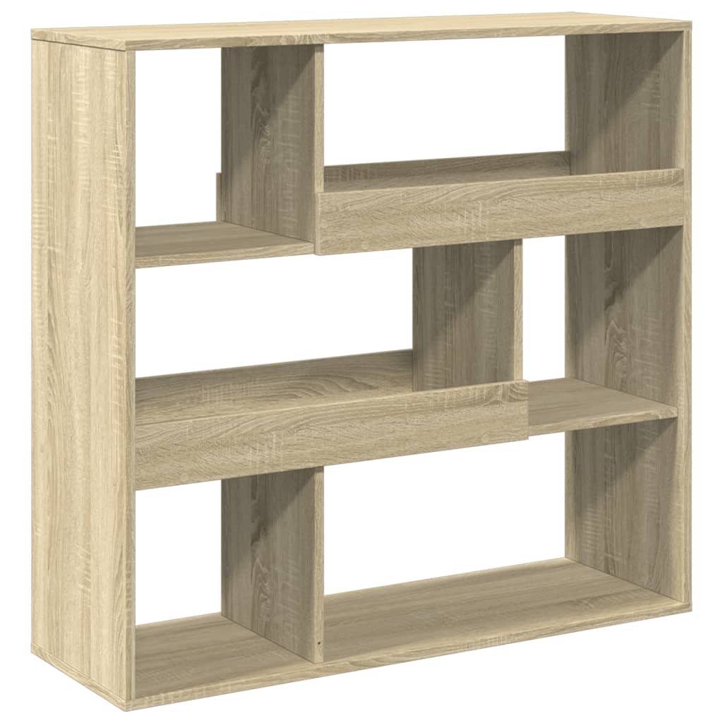 Bücherregal Räuchereiche 100x33x156,5 cm Holzwerkstoff