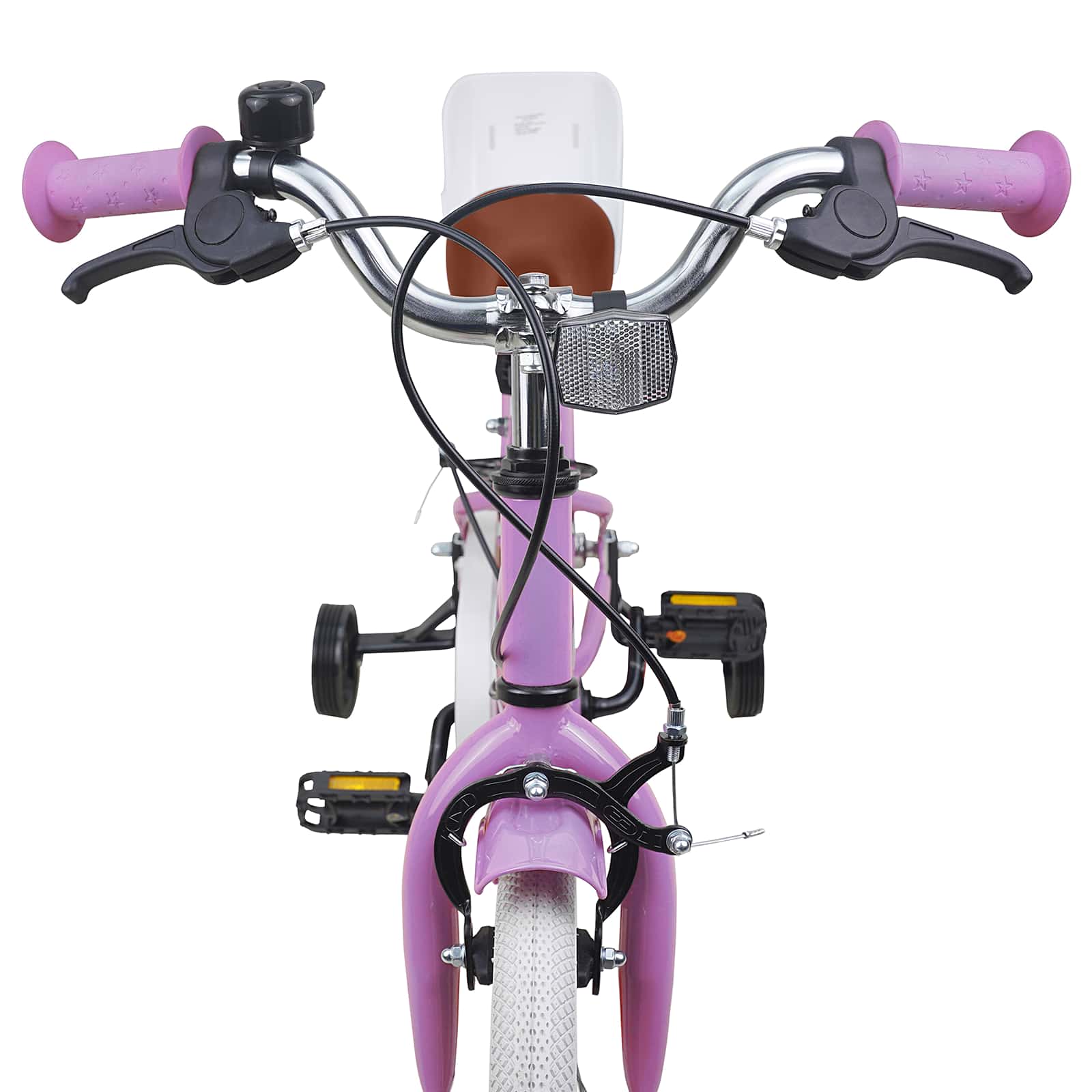 Kinderfahrrad 12 Zoll für 2-4 Jahre alt Hellrosa