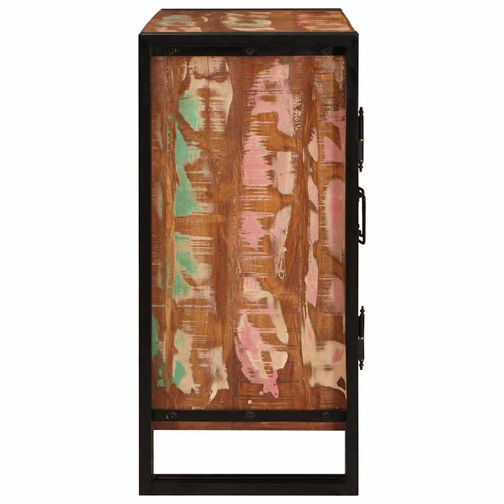 Nachttisch Braun 66 x 35 x 76 cm Massives, grobes Mangoholz