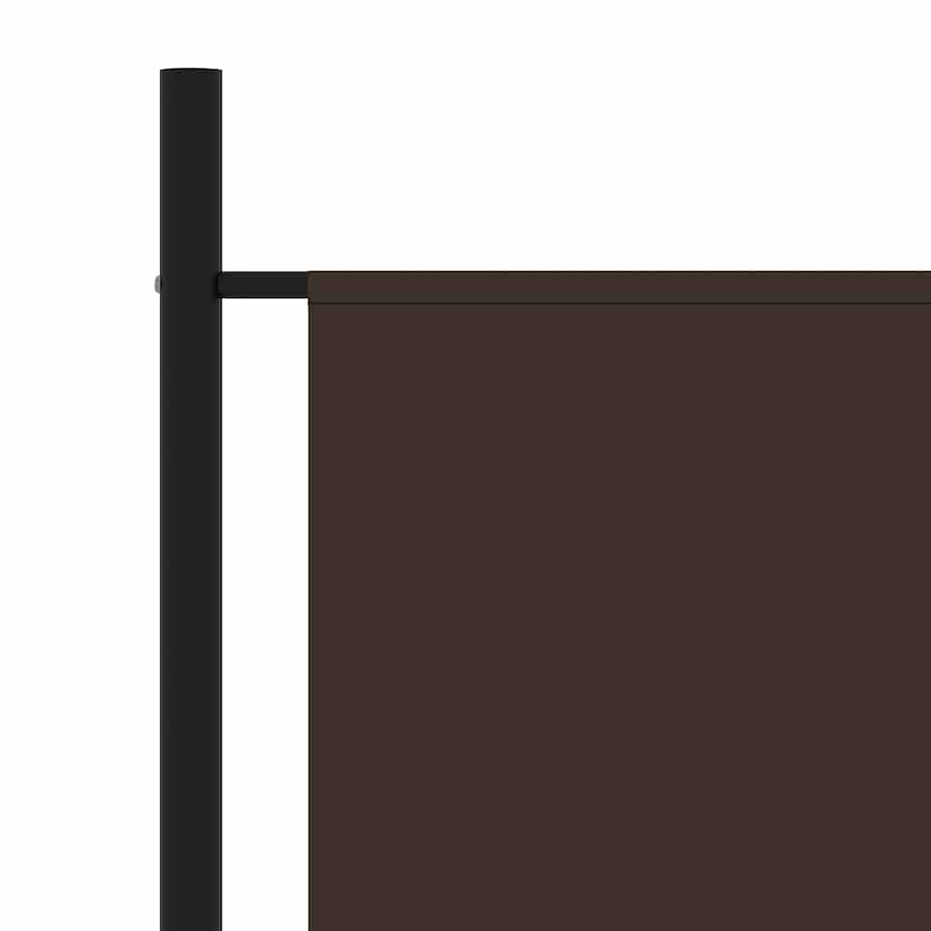 3-tlg. Raumteiler Weiß 260x180 cm Stoff