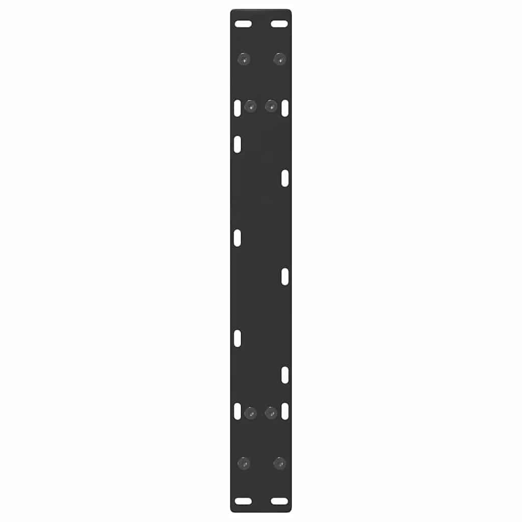 Couchtischbeine A-Form 2 Stk. 30x(30-31) cm Stahl