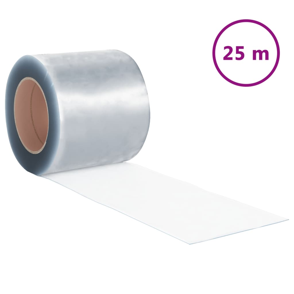 Türvorhang Transparent 200x1,6 mm 10 m PVC