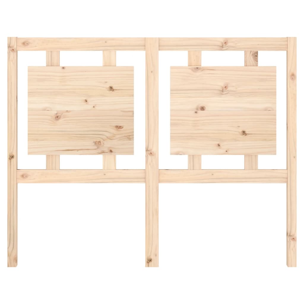 Kopfteil Grau 80,5x4x100 cm Massivholz Kiefer