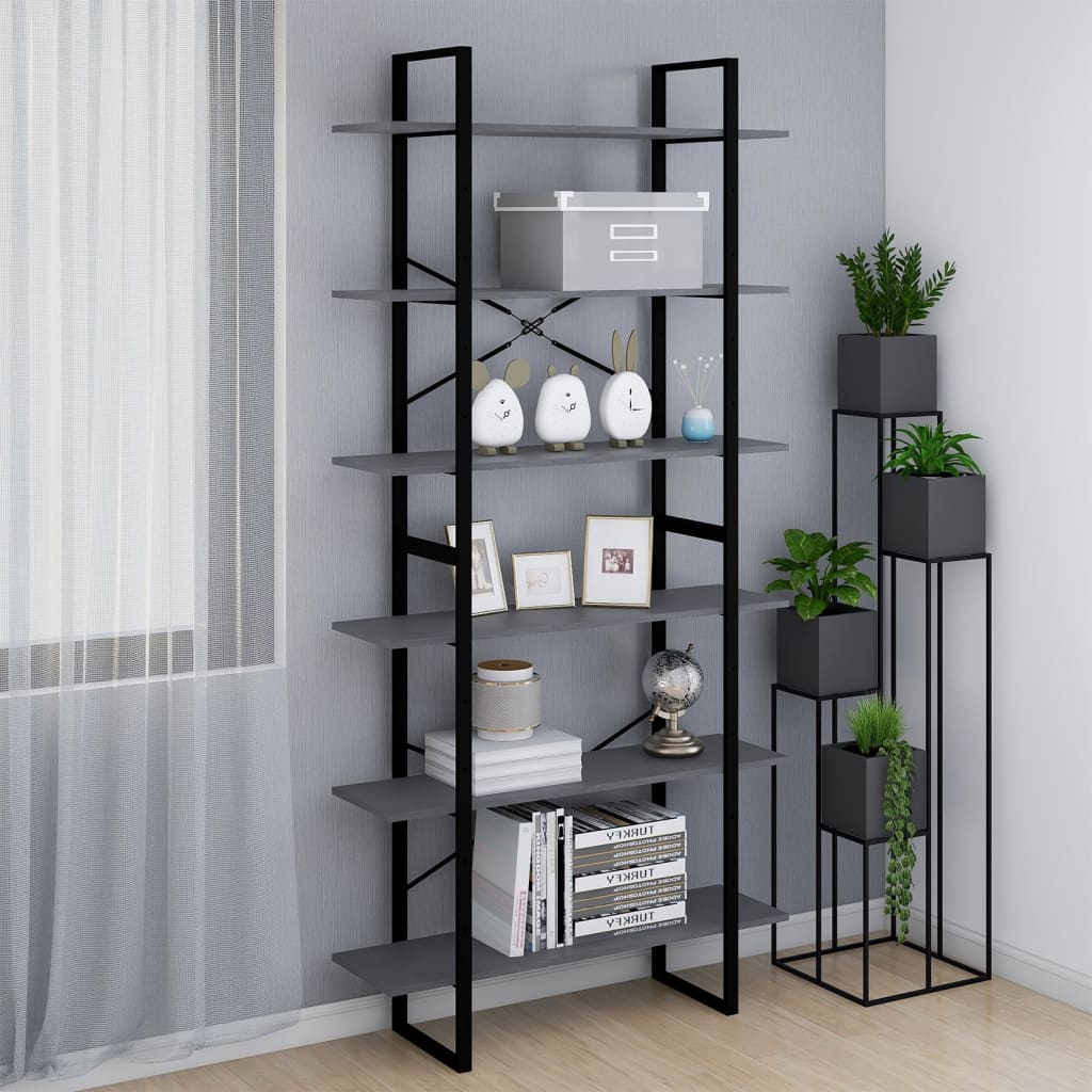 Bücherregal Weiß 100x30x105 cm Holzwerkstoff