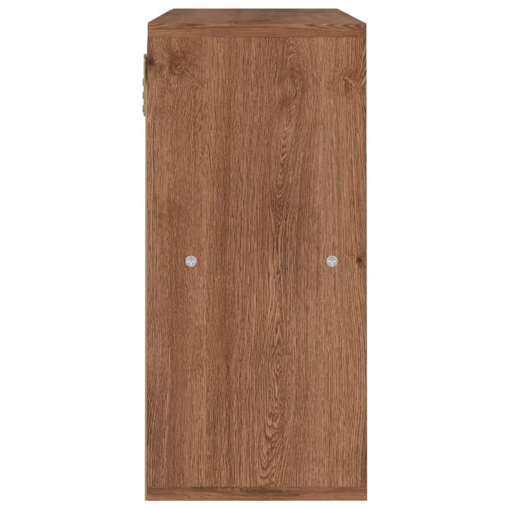 Bücherregal Grau Sonoma-Eiche 60x27,5x59,5 cm Holzwerkstoff
