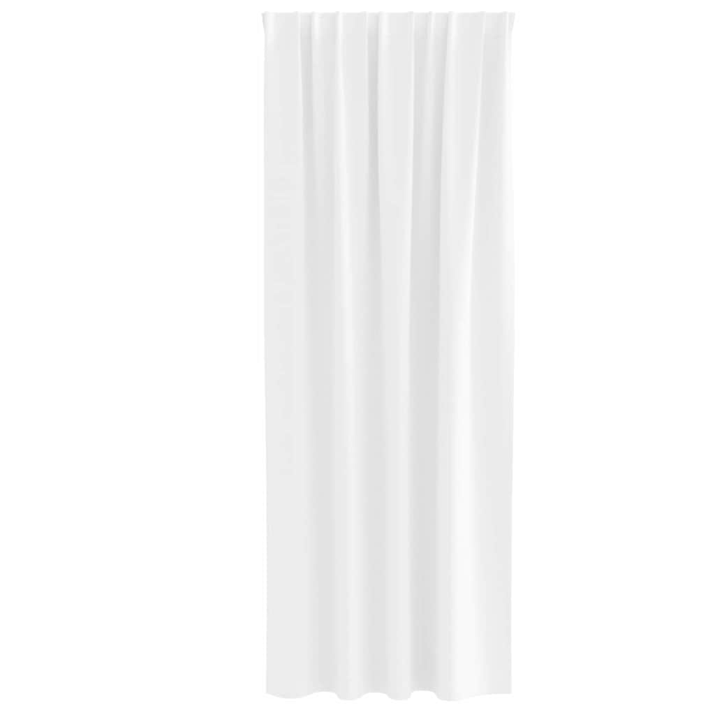 Verdunkelungs-Vorhänge mit Ringen 2 pcs Beige 140 x 140 cm