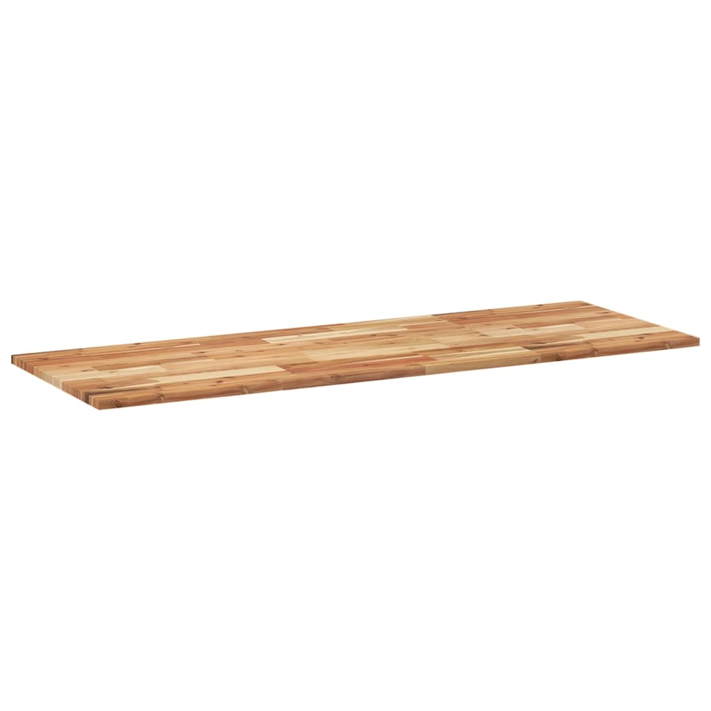 Tischplatte Rechteckig 60x50x2 cm Massivholz Akazie