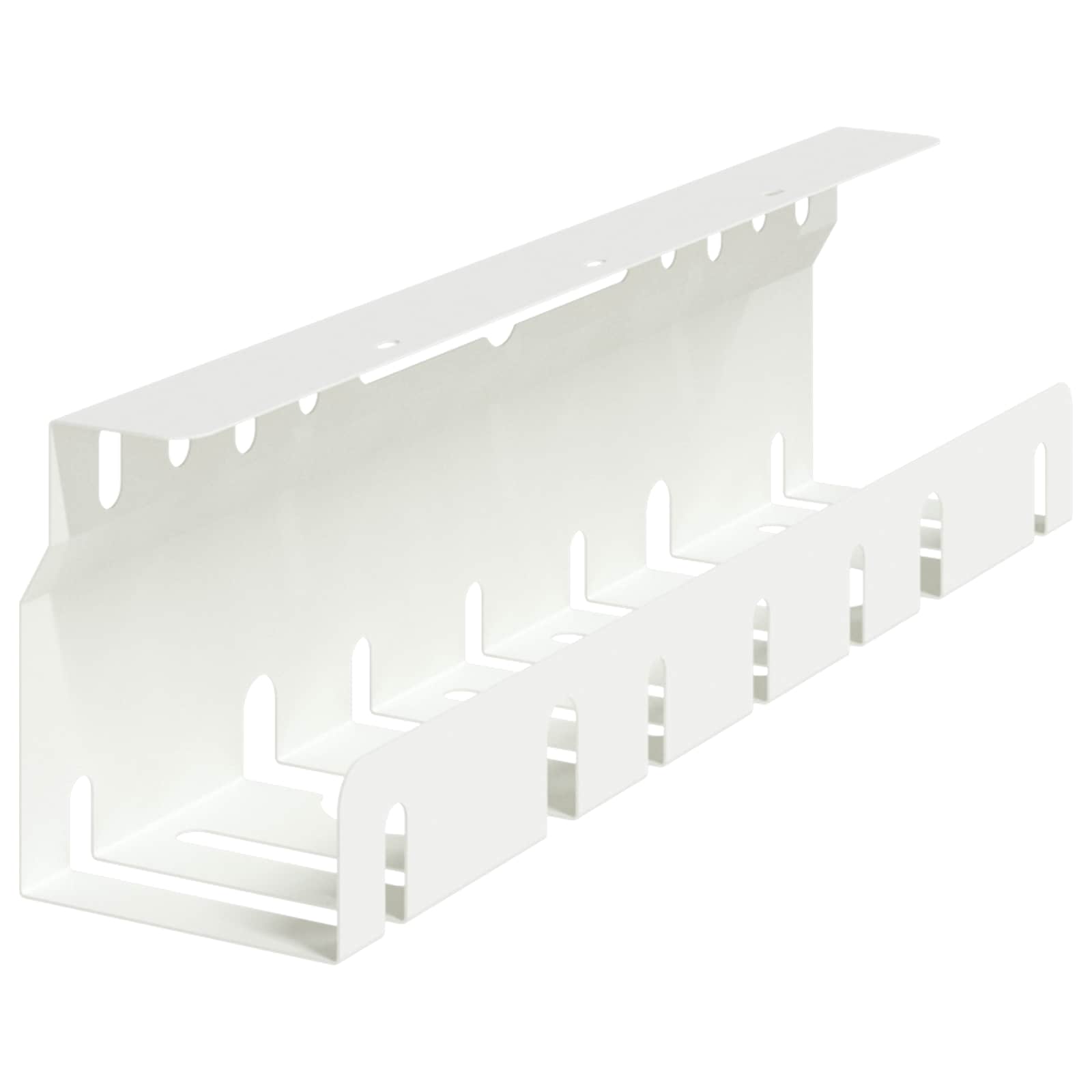 Unter dem Schreibtisch Kabelmanagement Tray 2 Stk. Anthrazit