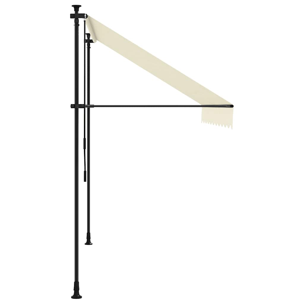 Einziehbare Markise Handbetrieben 150 cm Anthrazit