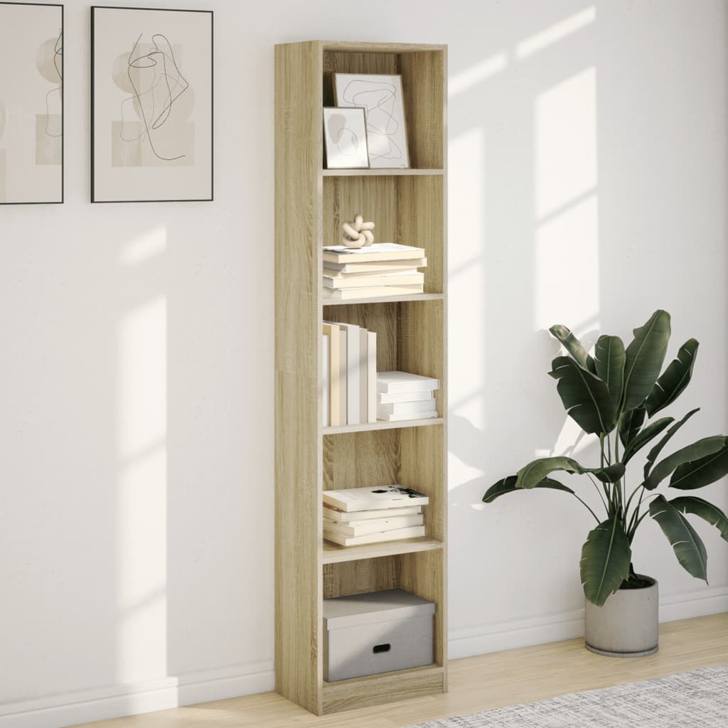Bücherregal Weiß 40x24x75 cm Holzwerkstoff