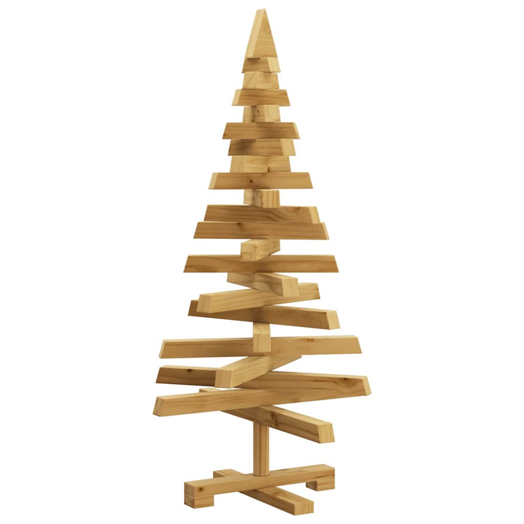 Weihnachtsbäume mit Ständer Natur 60 cm Massivholz Kiefer
