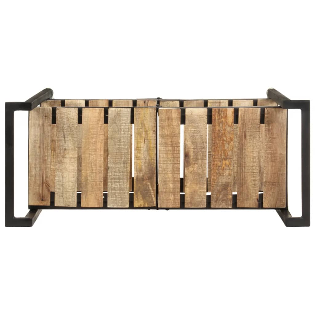 Küchenwagen 87x36x81 cm Altholz Massiv