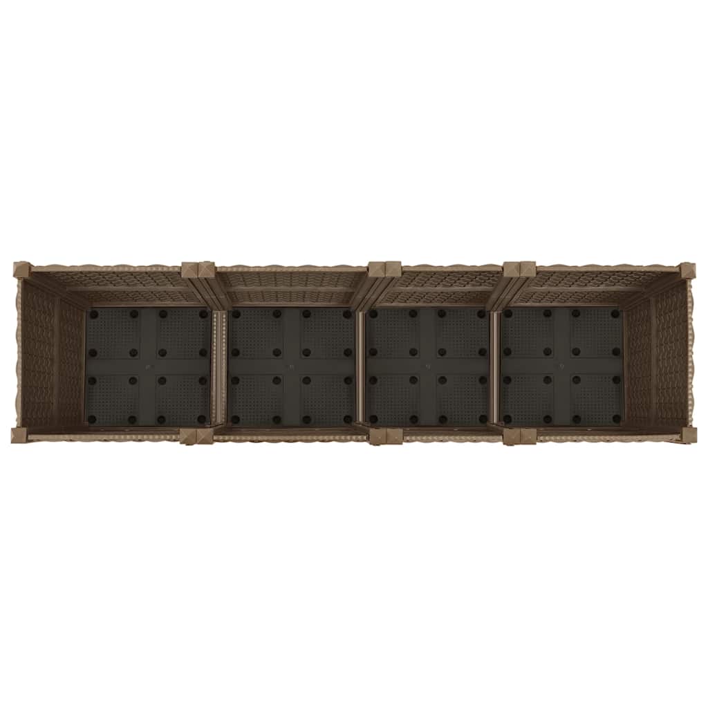 Hochbeet 40x40x23 cm Polypropylen