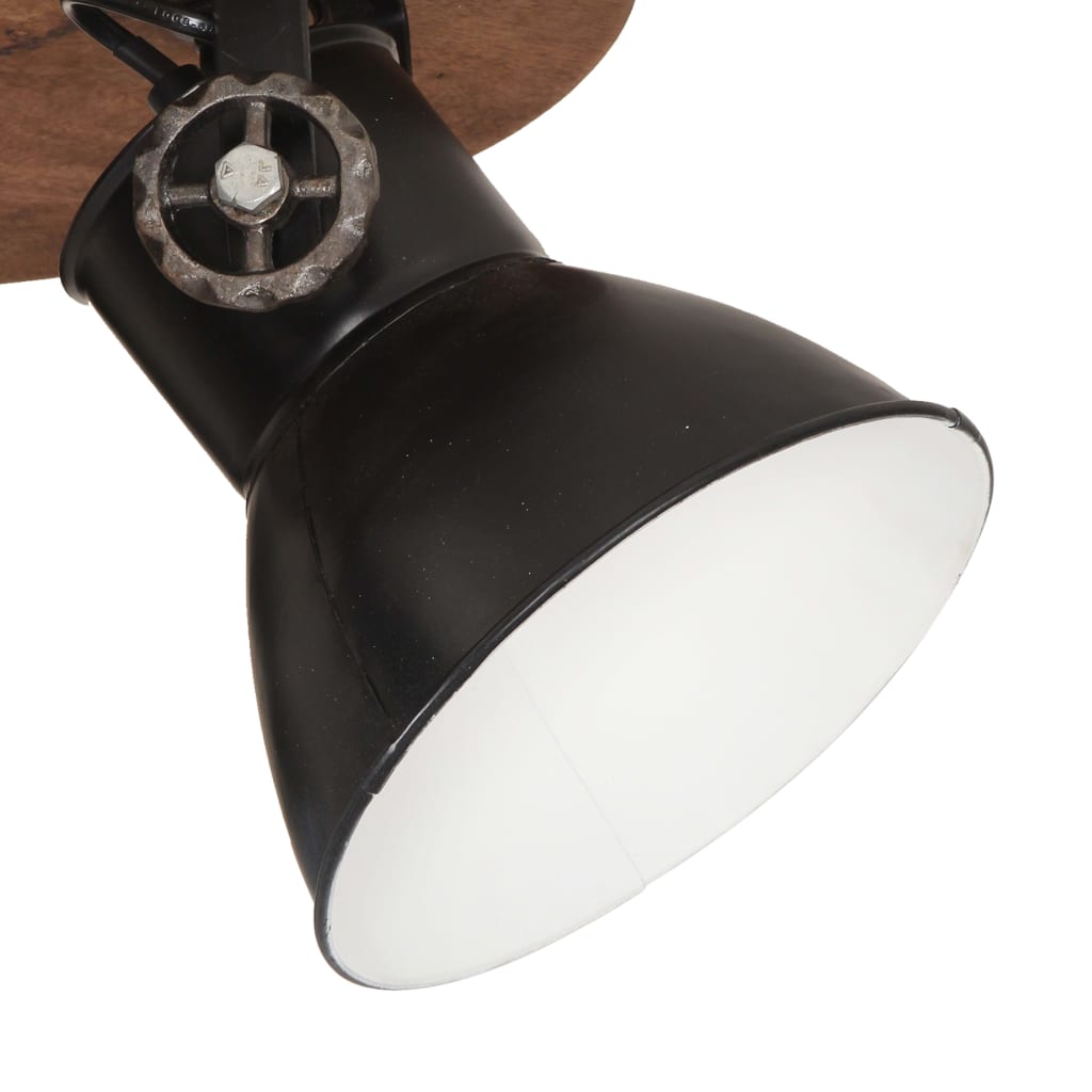 Wandlampe Industriestil Silbern 45x25 cm E27