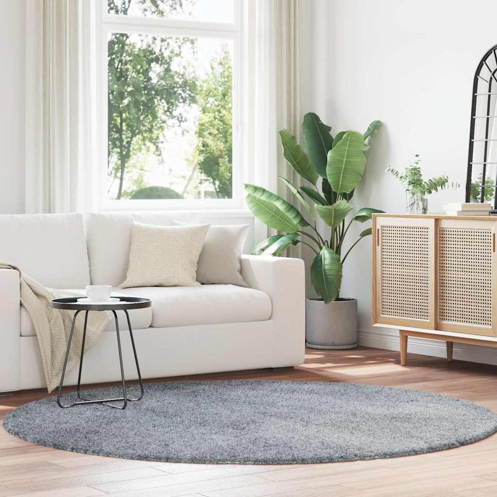 Teppich Shaggy Hochflor NAVARRA Beige 60x100 cm Polyester
