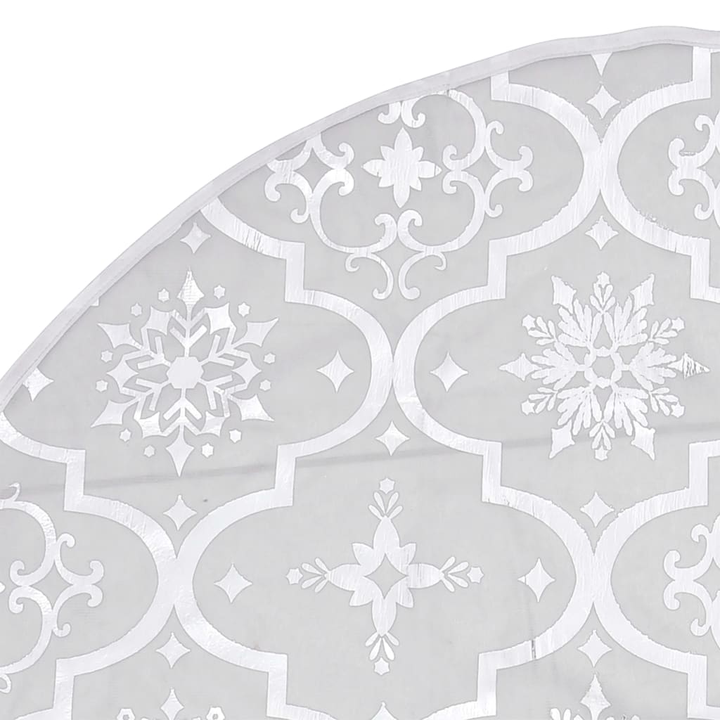 Luxus-Weihnachtsbaumdecke mit Socke Blau 150 cm Stoff