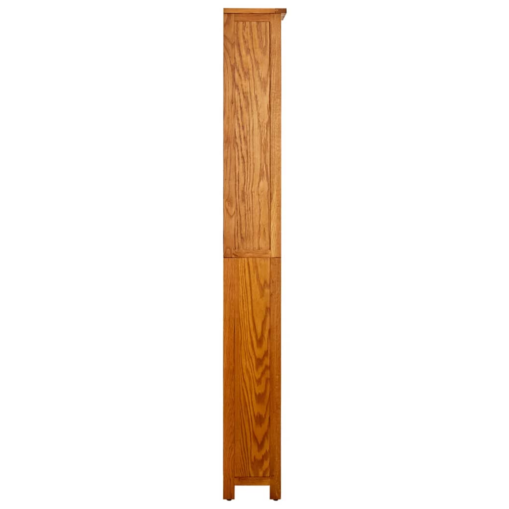 Bücherregal 45x22,5x82 cm Eiche Massivholz