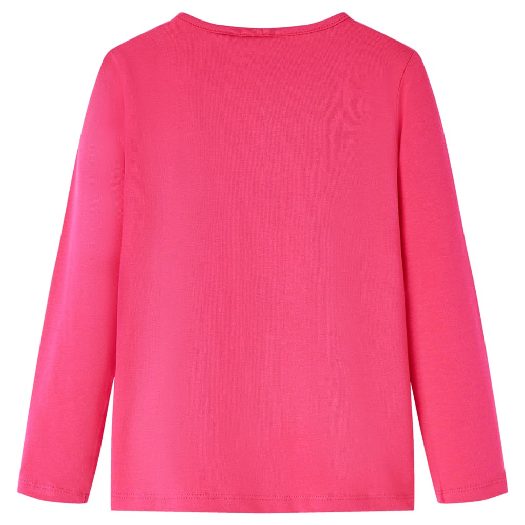 Kinder-Langarmshirt Cognac 128