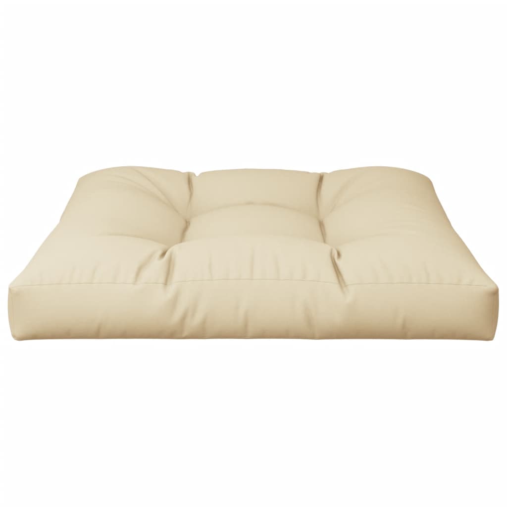 Palettenkissen Anthrazit 50x50x12 cm Stoff