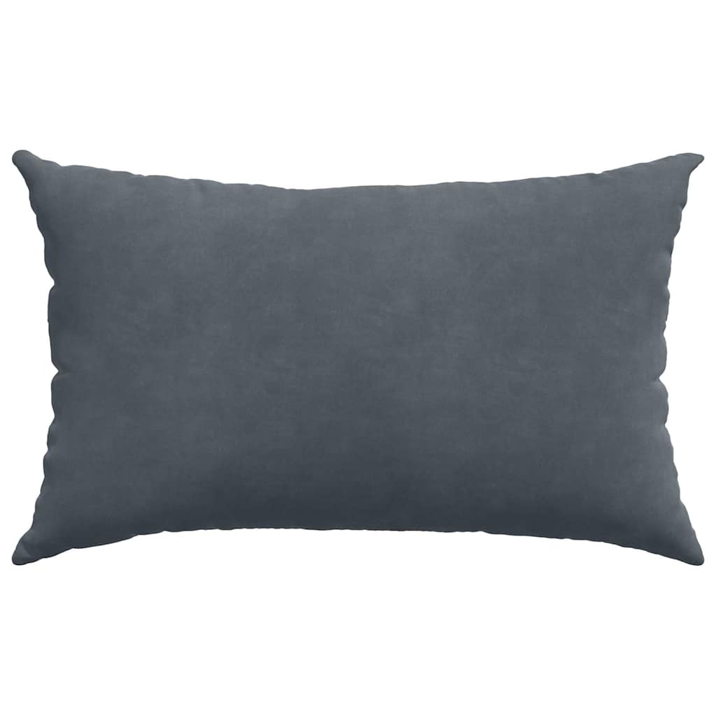Sofakissen 2 Stück Blau 50 x 30 cm Cordstoff