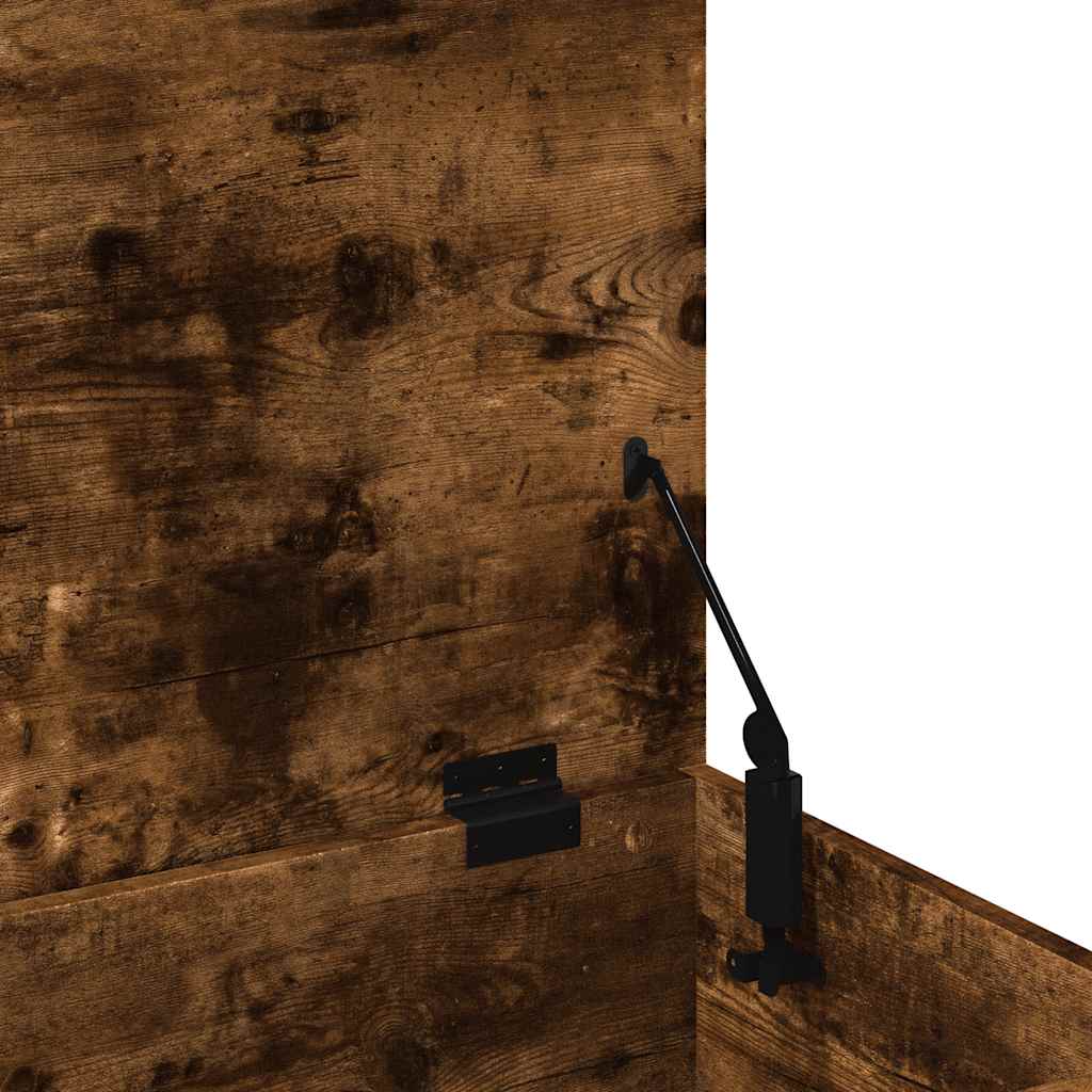 Aufbewahrungstruhe Weiß 84x42x46 cm Holzwerkstoff